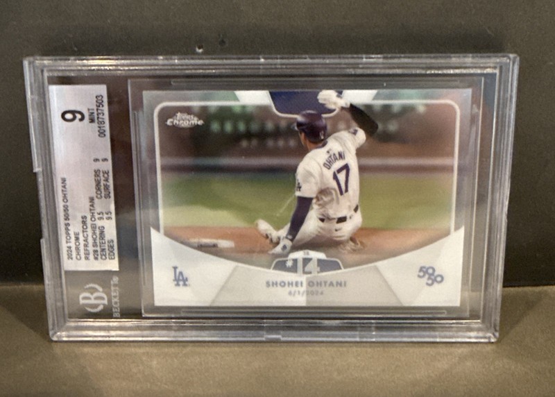 Topps 2024 50/50 Shohei Ohtani Dodgers #28 CGC Gem Mint 10 Baseball MLB