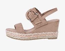MARCO TOZZI Damen Pantolette Gr. 39 Slipper Sandale Sandalette Keilsandale