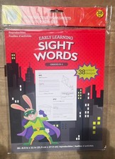 Early Learning Sight Words - Reproducible Educational Workbook - Grades K - 1