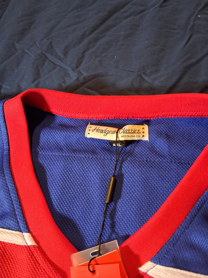 Camiseta Alex Ovechkin #8 Equipo Rusia 4XL Rojo Azul Tocado Clásicos Hockey Nueva con Etiquetas Foto 3 de 4