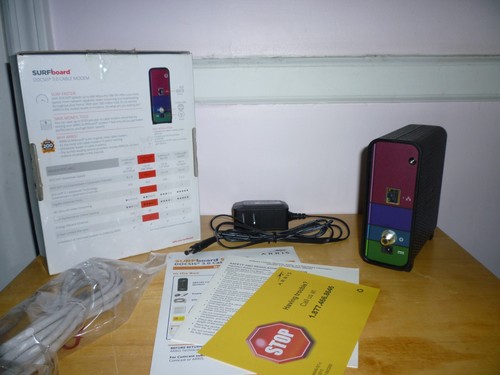 ARRIS SURFboard SB6183 DOCSIS 3.0 Cable Modem - BLACK - Afbeelding 6 van 10