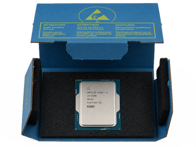 Intel Core i3-12100 Prozessor CPU (4,3 GHz, 4 Kerne, LGA Sockel 1700) in Tray
