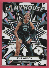 2025 WNBA Donruss My House A'JA Wilson 14/99 Las Vegas Aces #5