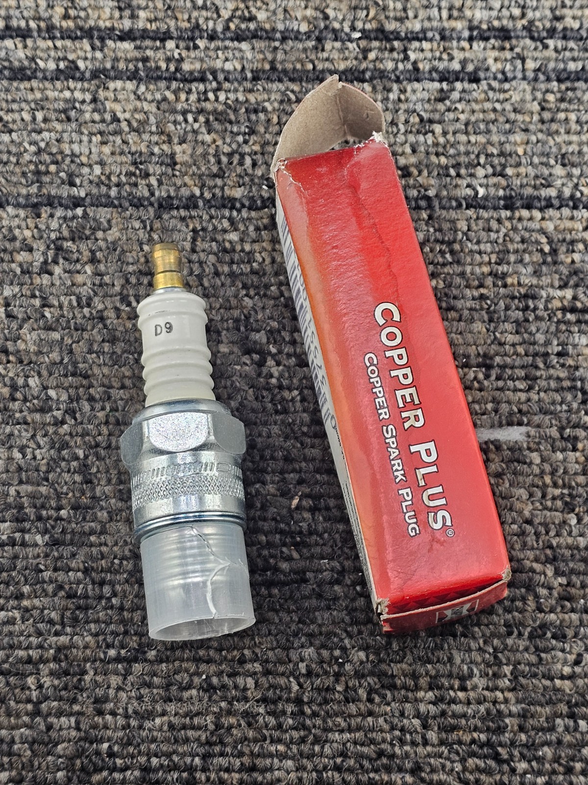 QTY 2 Champion Copper Plus D9 Spark Plug fits 1966 Saab Monte Carlo