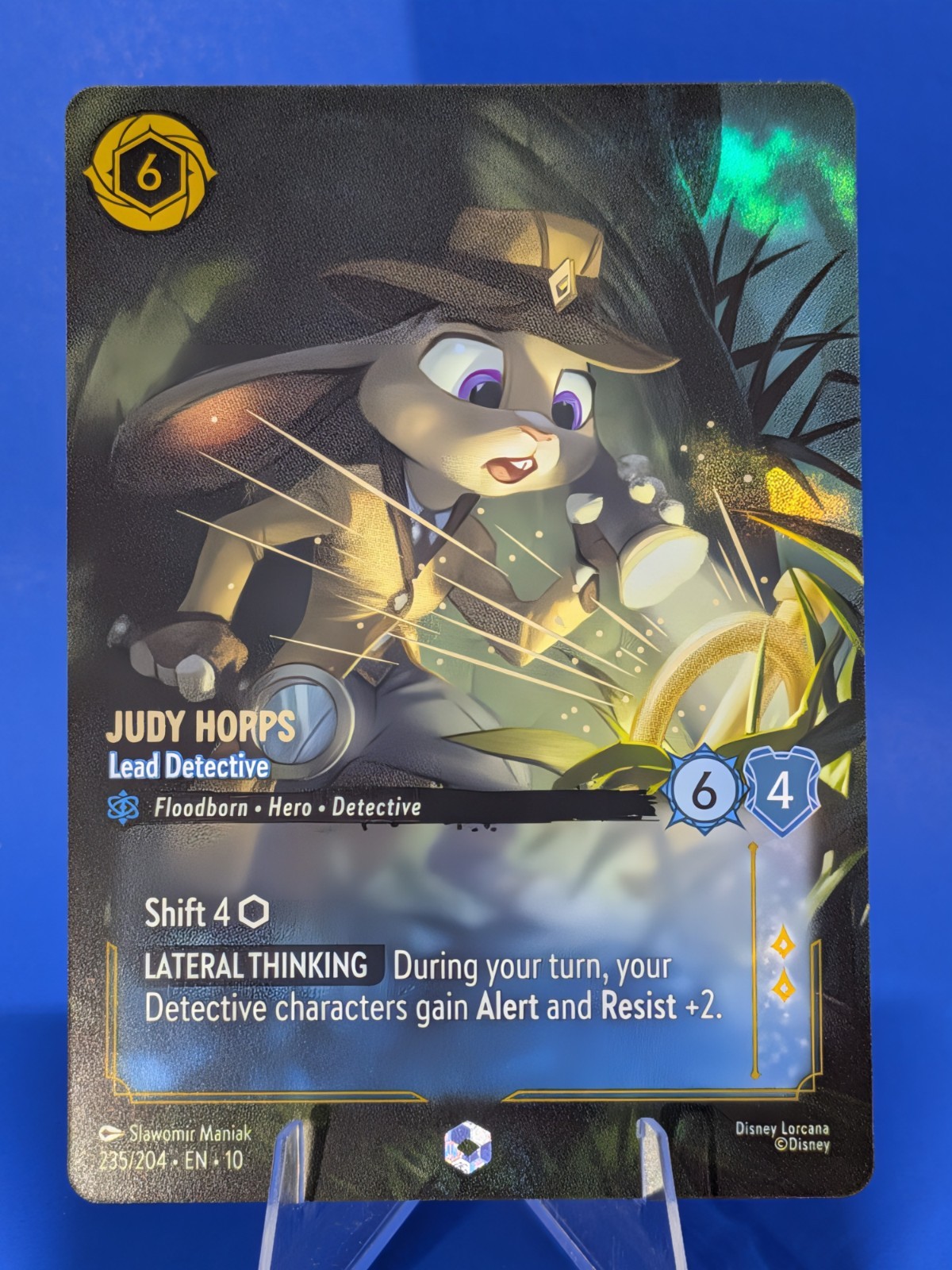 Judy Hopps - Lead Detective (Enchanted) 235/204 Whispers in the Well Holo