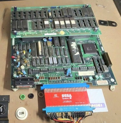 Dynamite Dux PCB with jamma adpater