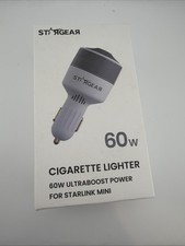 Starlink Mini Car Adapter 12V to 24V DC Step Up Converter with 60W Car Cigarette