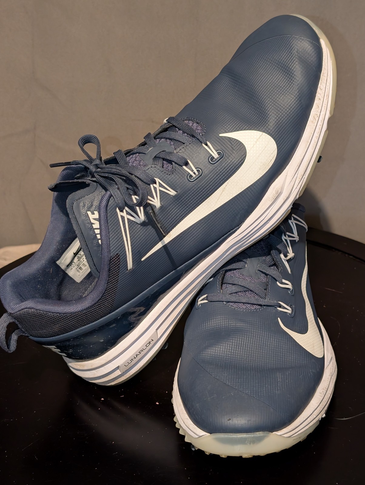 Shoes Men's 11.5 Blue White Athletic Spikes 849968-400