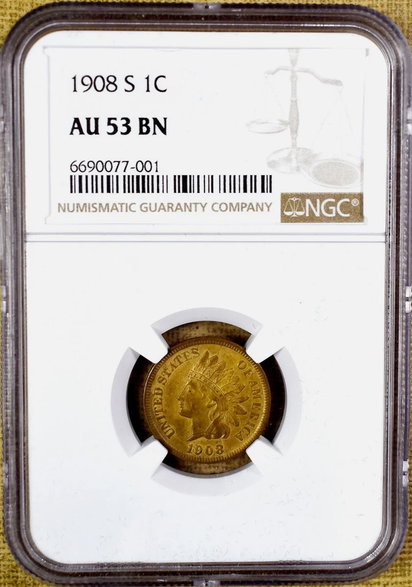 NGC Certified Indian Head US Small Cents (1859-1909) for sale | eBay