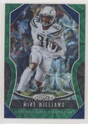2019 Panini Prizm Green Scope Prizm /75 Mike Williams #218 u6m