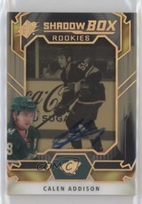 2021-22 SPx Shadow Box Auto 4/175 Calen Addison #SBA-CA Auto 01sx