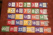 Large Counting Floor Puzzle - 52 Pieces - Approx 17 Ft Long - Homeschool Kids