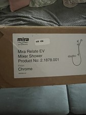 Mira Relate EV Mixer Shower Thermostatic 90mm Head Chrome Modern 2.1878.001
