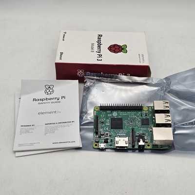Raspberry Pi 3 Model B V 1.2 1GB RAM Broadcom WiFi Bluetooth