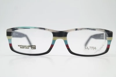 Brille ULTRA LIMITED VENEZIA Multicolore Bleu Carrée Monture Acétate Neuf - Photo 1/4