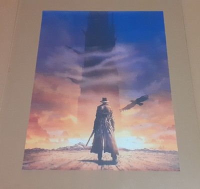 A3 - Der dunkle Turm - Leinwandbild ca. 30x40cm - OHNE RAHMEN - Stephen King A3