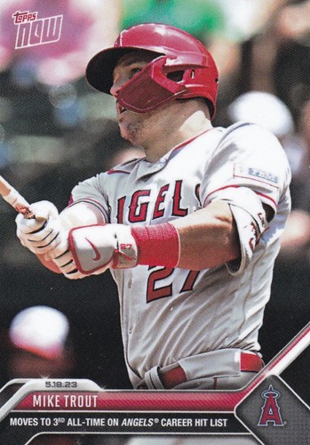 2023 Topps Now 314 Mike Trout