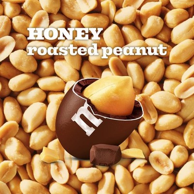 M&M's HONEY ROASTED PEANUTS CHOCOLAT CANDY VALUE BAG LIMITED TIME-PICK YOURS NOW