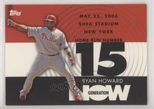 2007 Topps Generation Now Ryan Howard #GN15 0q0m