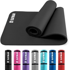 Kayman Yoga Mat Multi-Purpose Extra Thick Foam Exercise Mats 180 x 60 cm