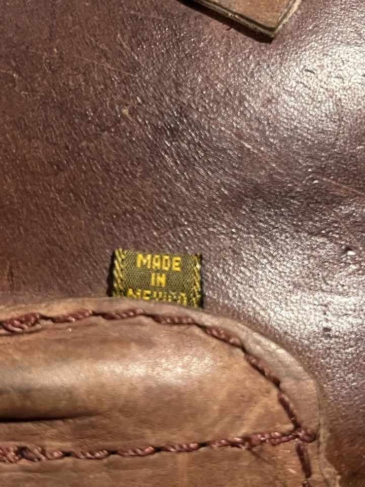 AWP General Construction Leather Drill Tool Holster Made In Mexico - Image 4 of 4