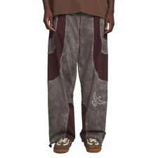 PUMA  X Kidsuper Drawstring Track Pants Mens Purple Casual Athletic Bottoms 6240