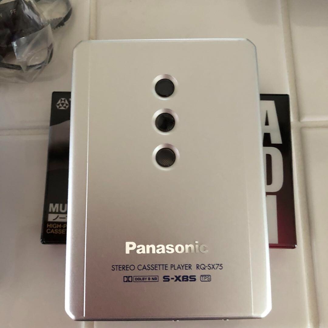 Panasonic ステレオ カセット プレーヤー RQ-SX75-S 【公式通販】