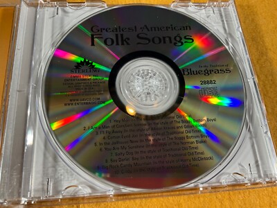 Z10-100 GREATEST AMERICAN FOLK SONGS - BLUEGRASS - 2882 | eBay