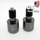 CNC 7/8'' Handlebar Bar End Slider Cap Plug GSX1300BK GSXR1000 GSXR750 GSXR600