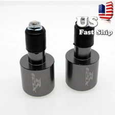 CNC 7/8'' Handlebar Bar End Slider Cap Plug GSX1300BK GSXR1000 GSXR750 GSXR600