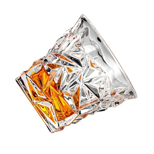 1 taza de vidrio taza de vidrio de whisky cristalería antigua vasos de degustación de whisky - Imagen 6 de 12