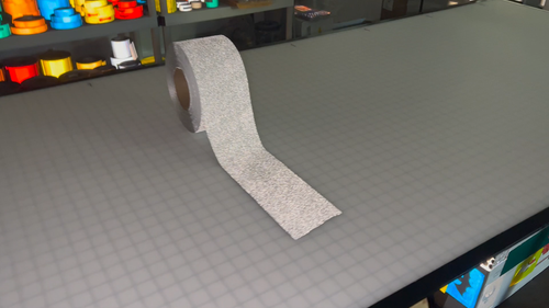 Cinta reflectante blanca premium para pavimento de 4" (rollo de 150' pies) reflectante húmedo seguridad - Vídeo 1 de 1