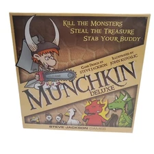 New SEALED Munchkin Deluxe Board Card Game from Steve Jackson Games 