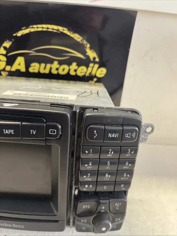 ORIG Mercedes Benz W220 A2208270442 Comand Navi Bildschirm Radio - Bild 3 von 4