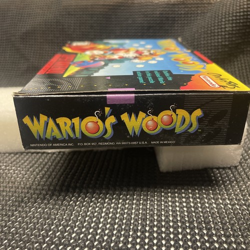 Wario’s Woods �� * Snes Box Only * Super Nintendo OVP - Bild 3 von 6