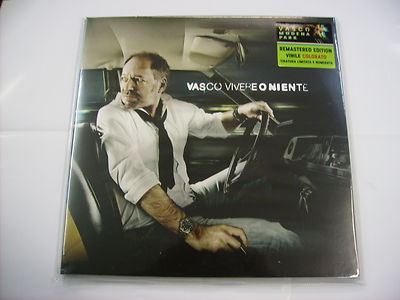 VASCO ROSSI - VIVRE O NIENTE - 2LP RED YELLOW VINYL NEU 2017 - NUMMERIERT