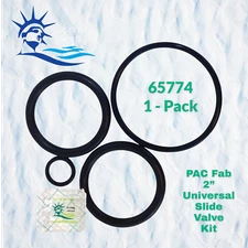 Pentair PacFab 2" PVC Slide Valve O-ring Kit 65774 By Pooltek USA