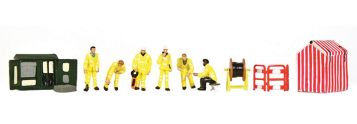 Bachmann OO Gauge Figures - 36-410 Roadside Technicians