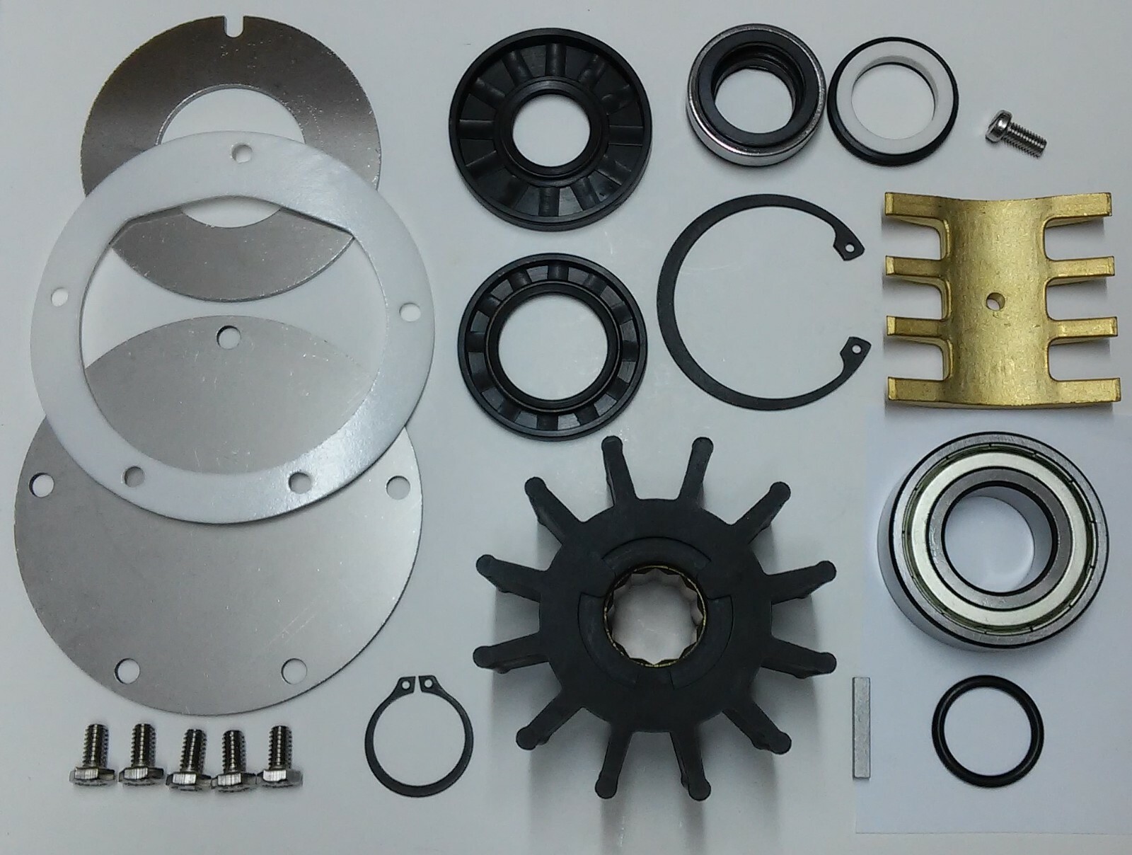 Sea Water Pump Rebuild Kit Fits Jabsco 64000004 74200101 74201001