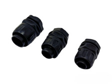 Nylon Conduit Glands With Locking Nut For Flexible Conduit Tubing WaterproofIP68