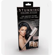 NEW Stunning Volume Styler Volumizing Hair Brush Salon Quality Results NIB