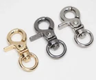 Swivel Trigger Clip Lobster Clasp Snap Hook Bag  Key Ring Wallet Chain
