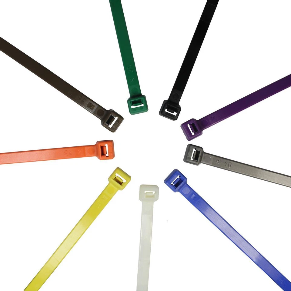 LUMONIC 100x Kabelbinder 430 x 9mm 80kg PA6.6 Polyamid Industriequalität