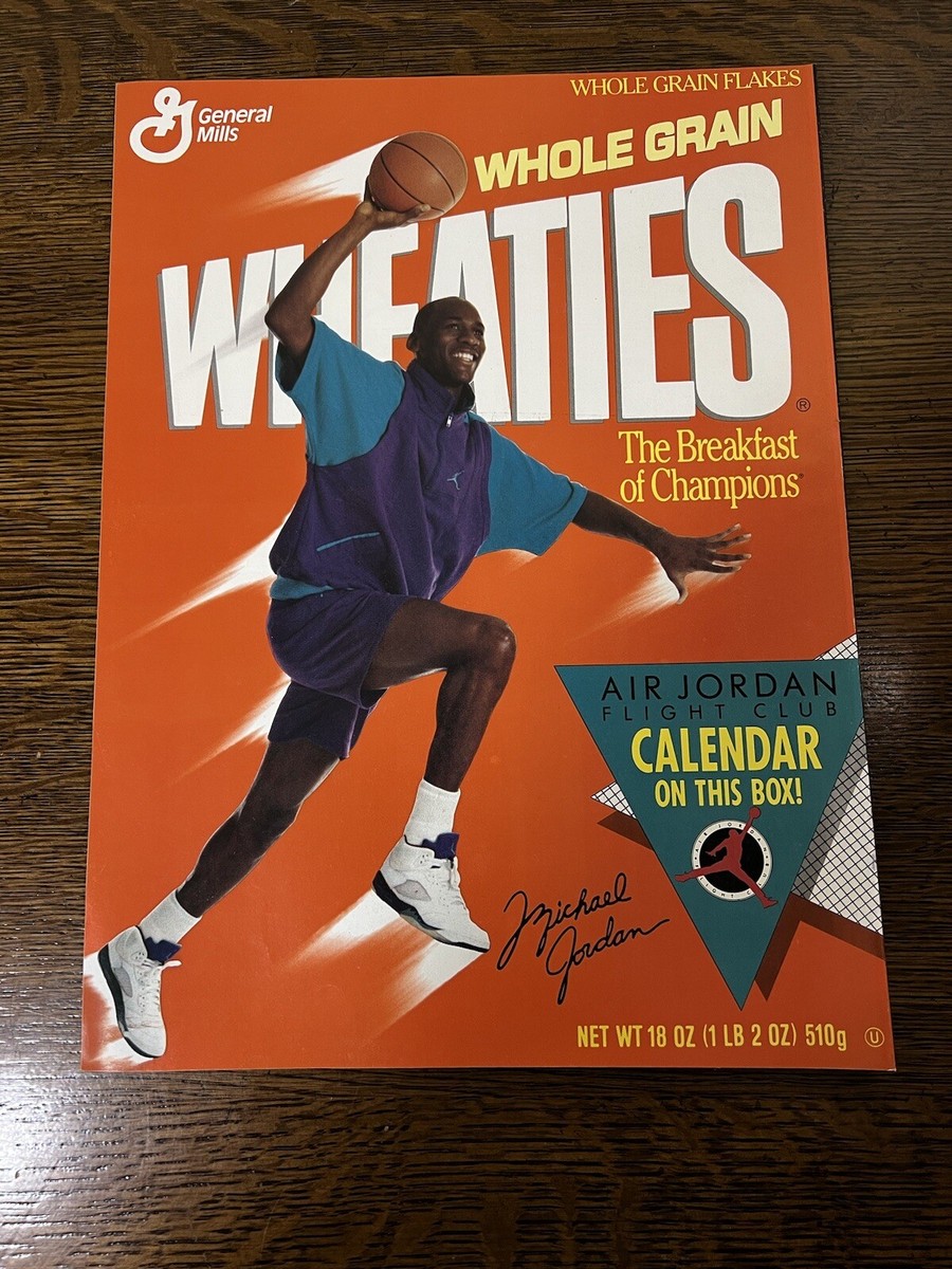 【美品】マイケルジョーダン10yearsカレンダー Vintage 1991 Michael Jordan Wheaties Air Jordan Flight Club