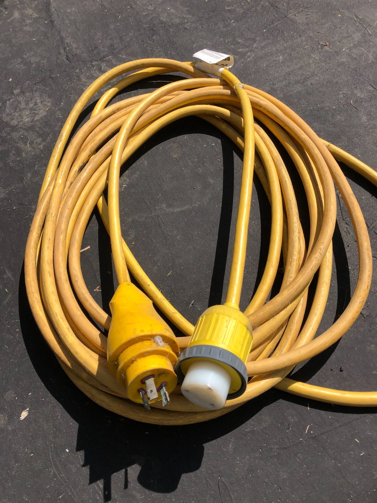 Marinco Shore Power Cord 30amp 125 volt—50’ Boat or RV—Perfect