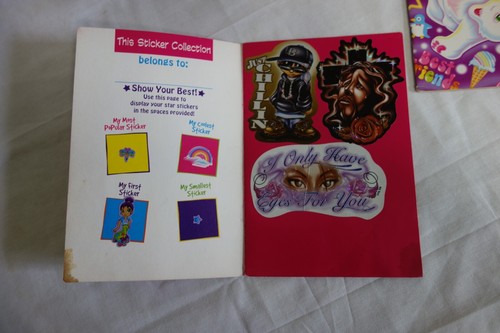 2 Lisa Frank My Sticker Collection Book Roary Hunter Full of Stickers - Picture 12 of 12