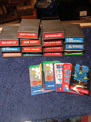 mattel intellivision Game Bundle
