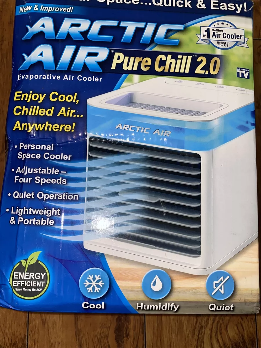 Arctic Air By Ontel Pure Chill 2.0 Evaporative Air Cooler Open Box