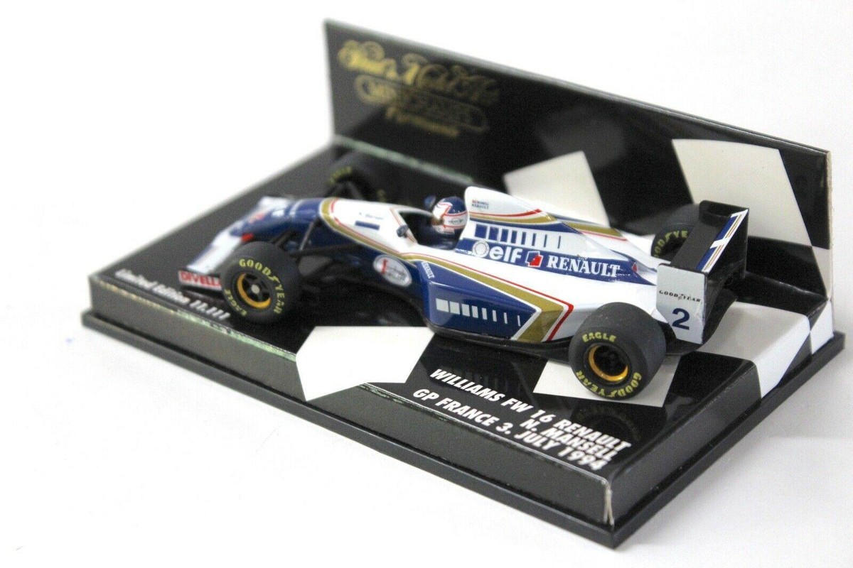 ミニカー MINICHAMPS Williams Renault FW16 (1/43) 1/43 Minichamps Williams Renault FW16 From 1994 GP France F1