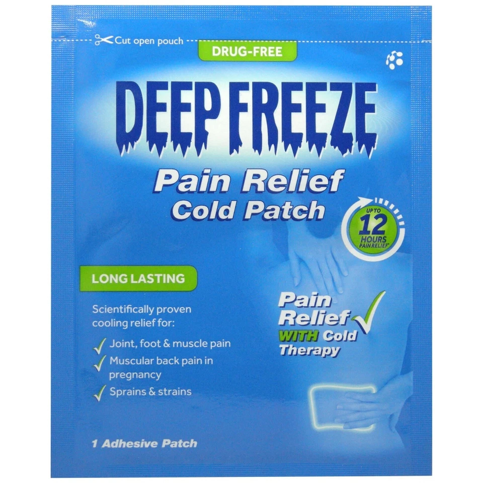 Deep Freeze Pain Relief Cold Patch